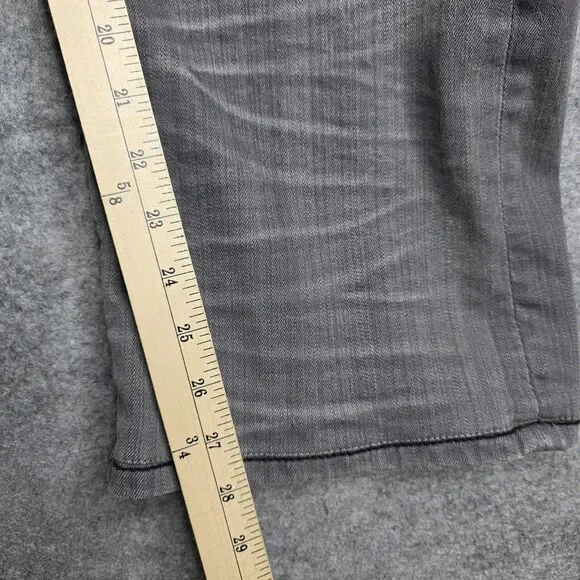 Rock Revival Kleven Relaxed‎ Straight Denim Jeans Mens 36 x 28 Gray